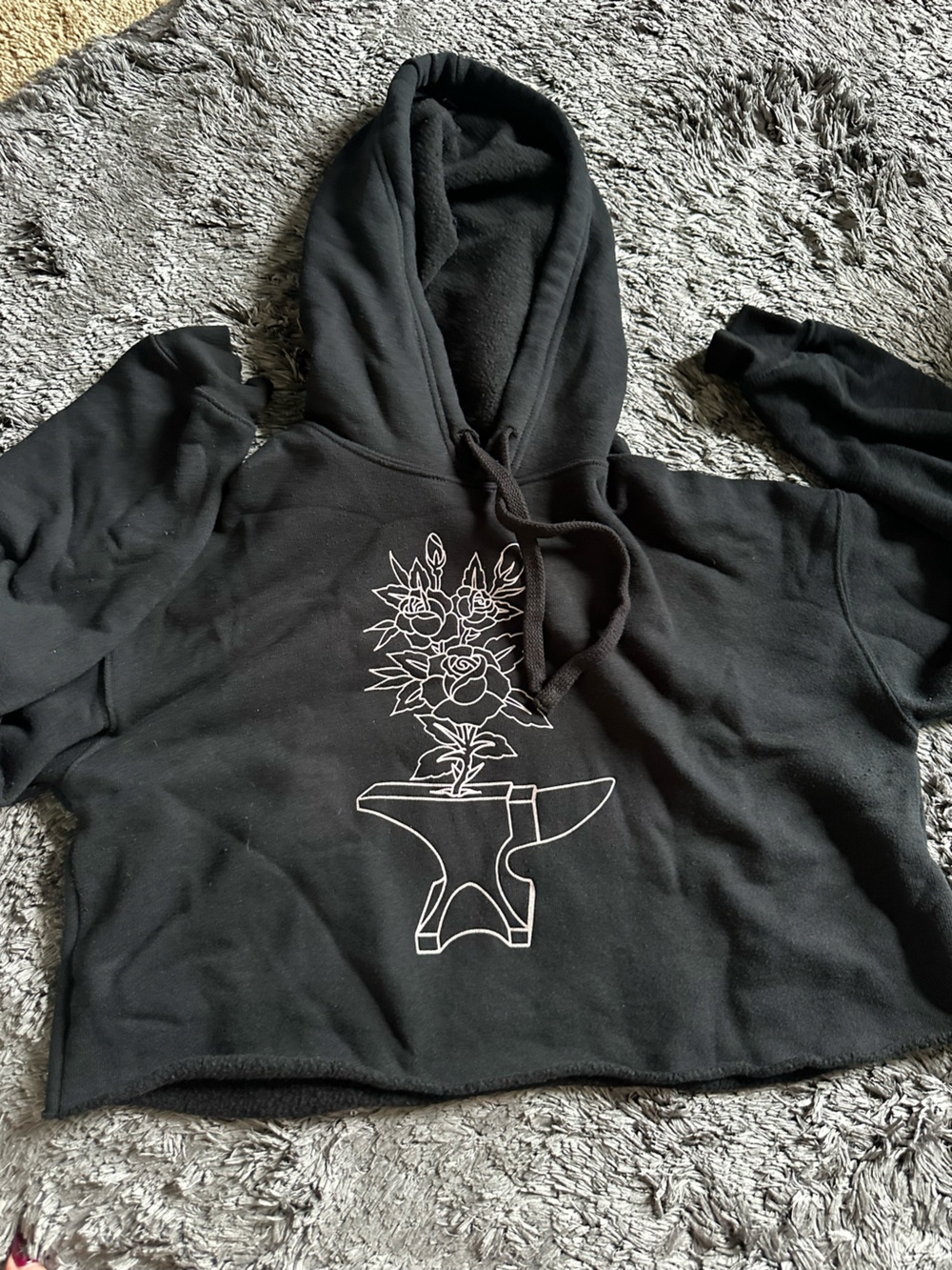 DNDL Cropped Hoodie